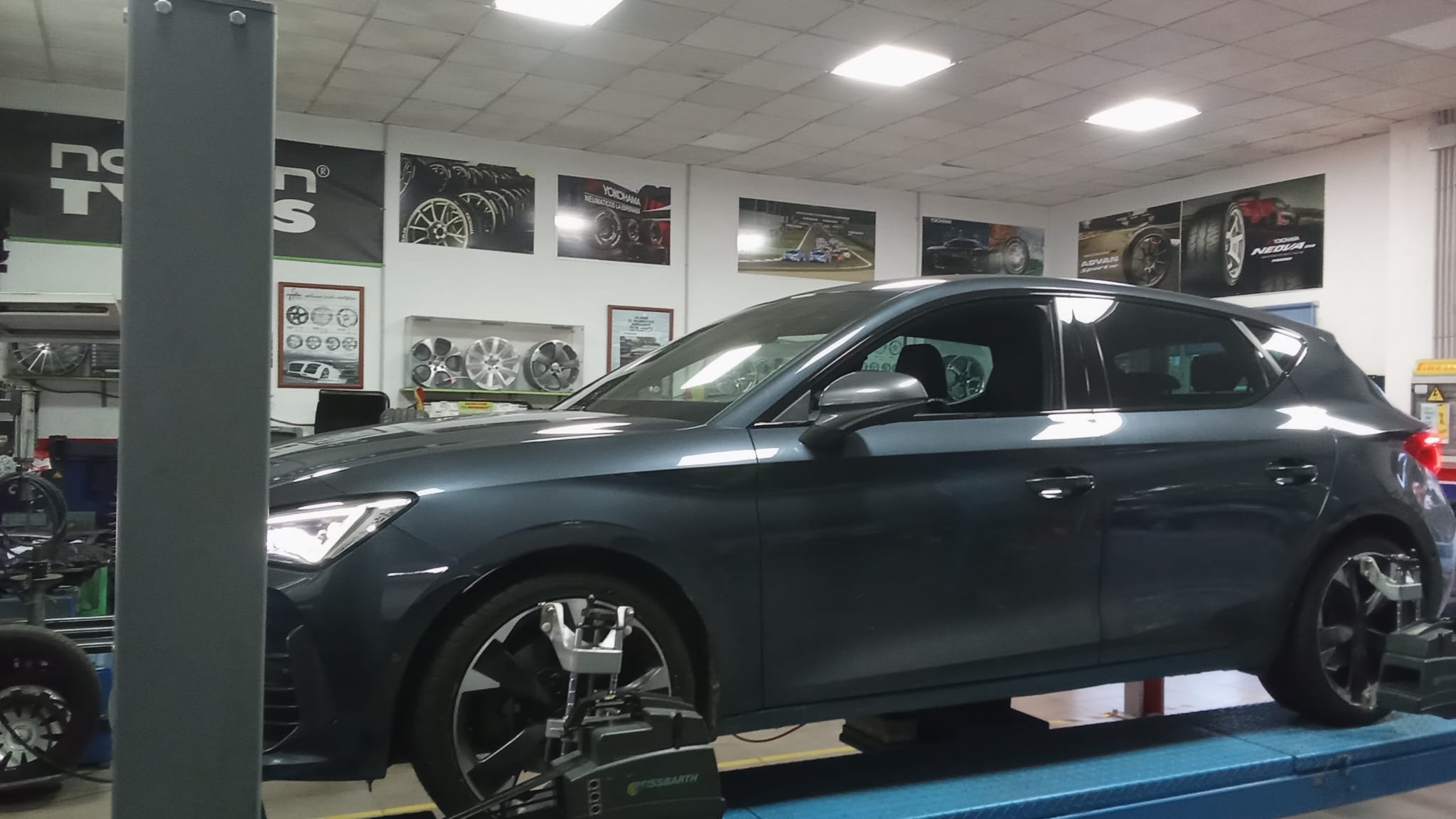 Seat Cupra en el taller